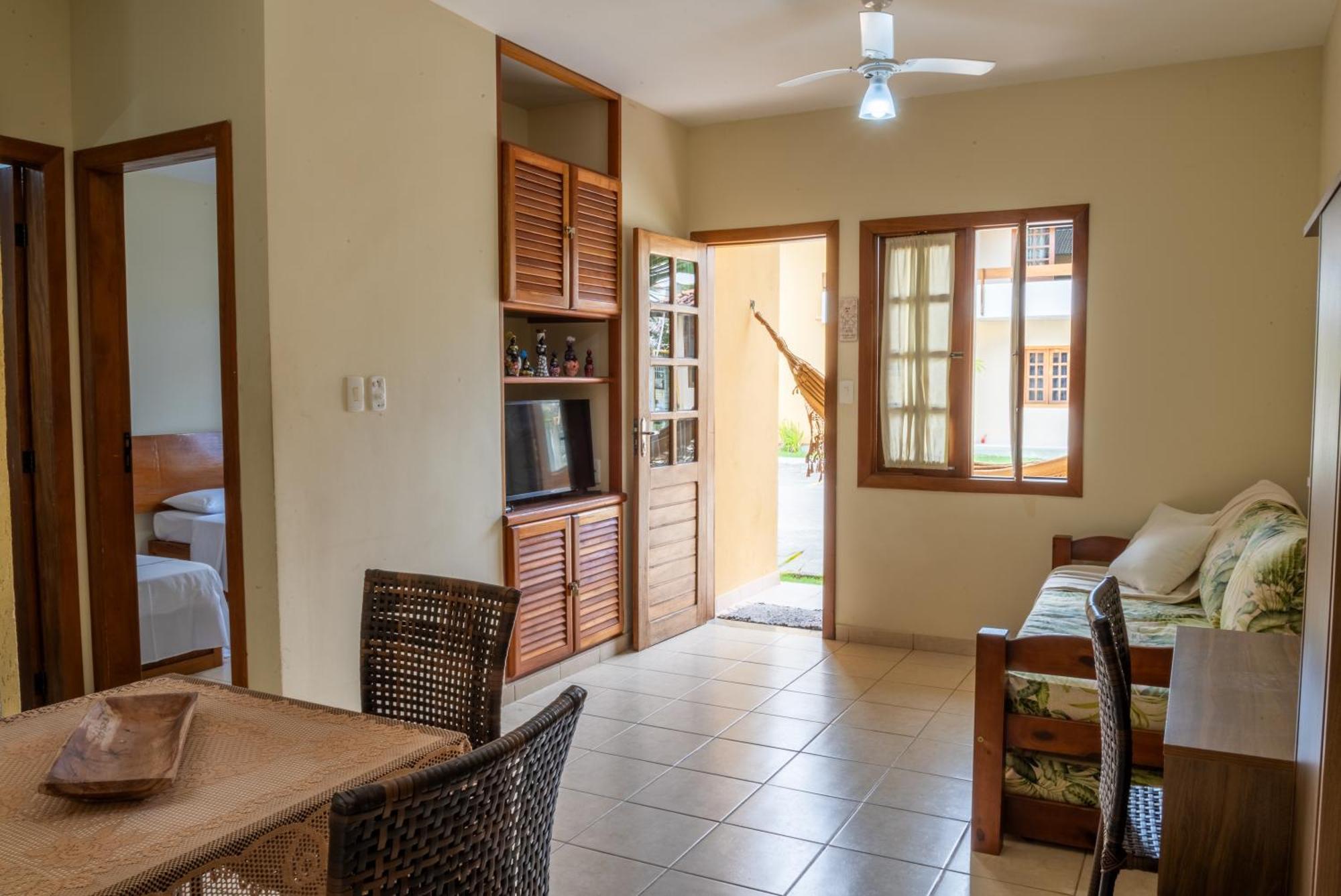 Em Frente A Praia De Taperapuan; Piscina; 1 Quarto; Wifi 300 Mbs; Estacionamento Gratuito 1 Veiculo Porto Seguro Exterior foto